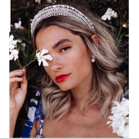 Zara Padded Rhinestone Headband
